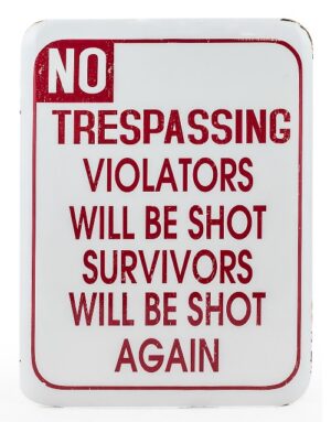 METAL WALL PLAQUE