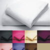PERCALE SINGLE FITTED SHEETS