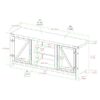 FARMHOUSE TV STAND - Image 2